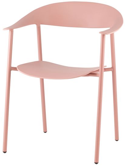 Стул Form пластик розовый