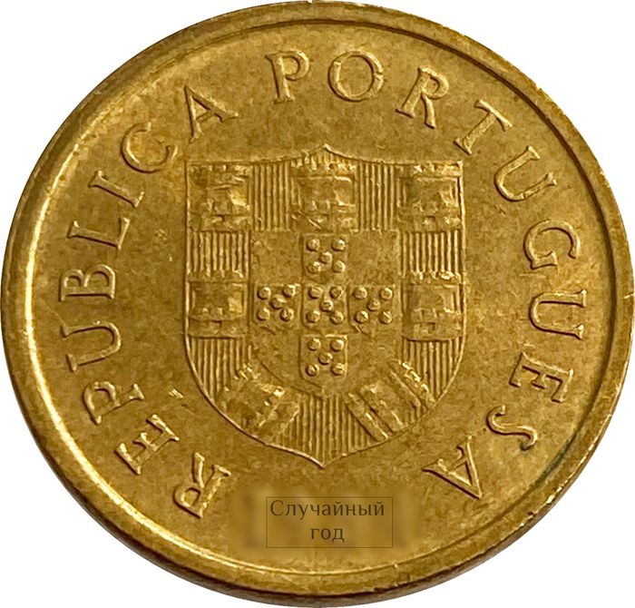1 эскудо 1981-1986 Португалия XF