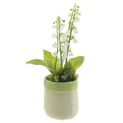 GAEM Цветочная композиция "Ландыши", L11 W8 H20 см