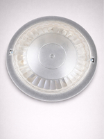 Круглый влагостойкий ударопрочный светильник Е 27 (Поликарбонат, Керамика, IP54)