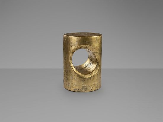 Hole Приставной столик золотой