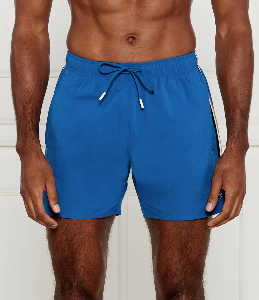 Шорты для плавания ICONIC BOSS BLACK - голубой(50528291)