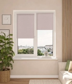 Рулонные шторы из ткани "Филта" - цвет "Трюфель"