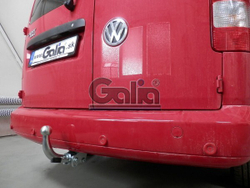 Фаркоп оцинкованный Galia V067A для Volkswagen Caddy 2004-(паспорт и сертификат в комплекте)(без электрики)