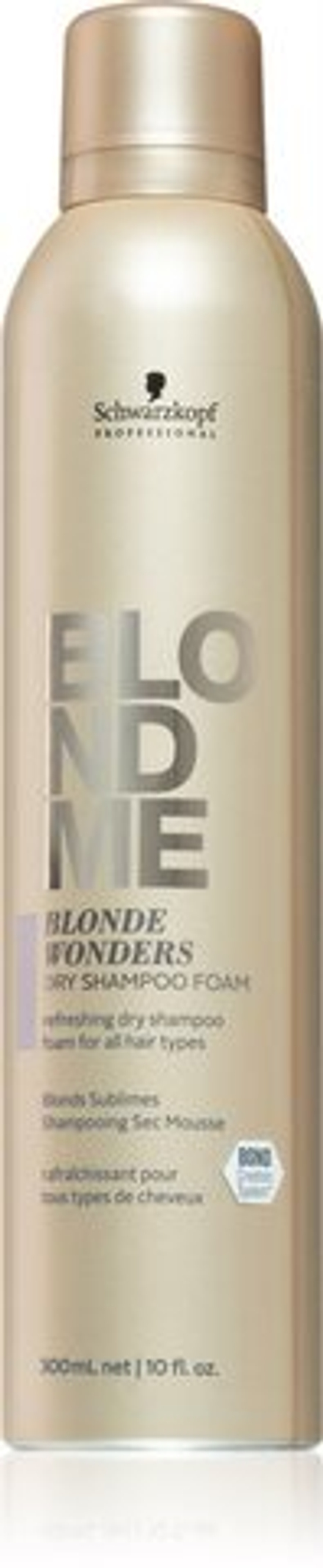 Schwarzkopf Professional Blondme Blonde Wonders - шампунь с сухой пеной для светлых и балаяжных волос /   300  ml  / GTIN 4045787803464