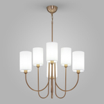 Подвесная люстра Eurosvet Abbey 60164/6 латунь