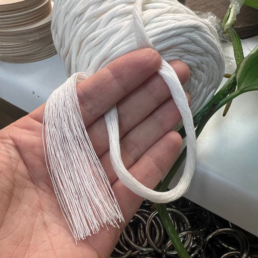 Шпагат 3 мм, 100 м, Цвет: ВАНИЛЬ Premium✨