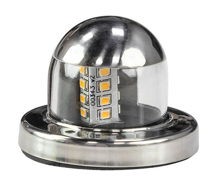 Огонь топовый светодиодный, нержавеющий корпус