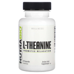 NutraBio, L-теанин, 90 капсул (200 мг на капсулу)