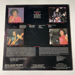Винтажная виниловая пластинка LP Hirax Raging Violence (USA 1985)