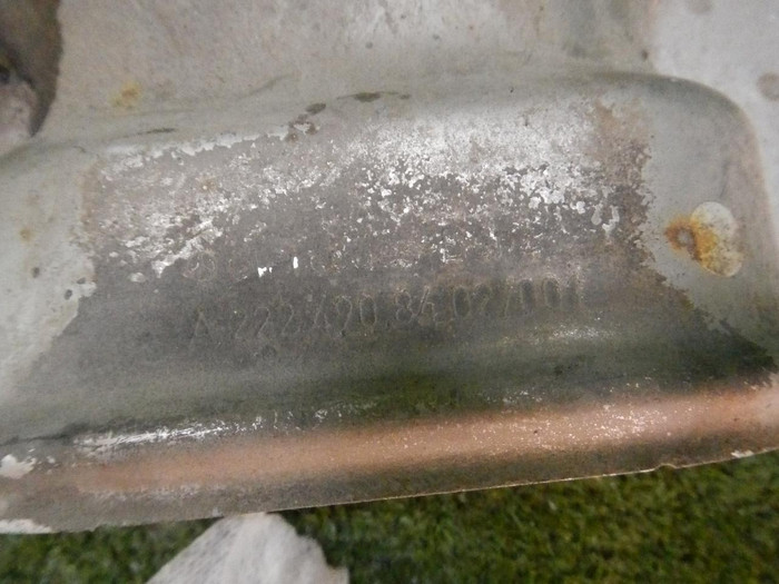 Насадка глушителя правая Mercedes S W222 (2017-2020)