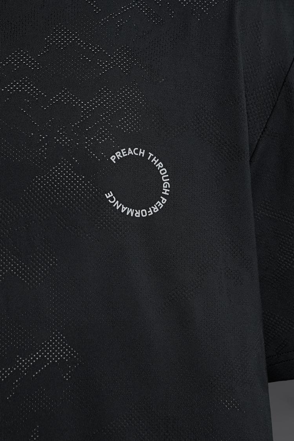 ZARA ФУТБОЛКА СВОБОДНОГО КРОЯ, ЧЕРНЫЙ