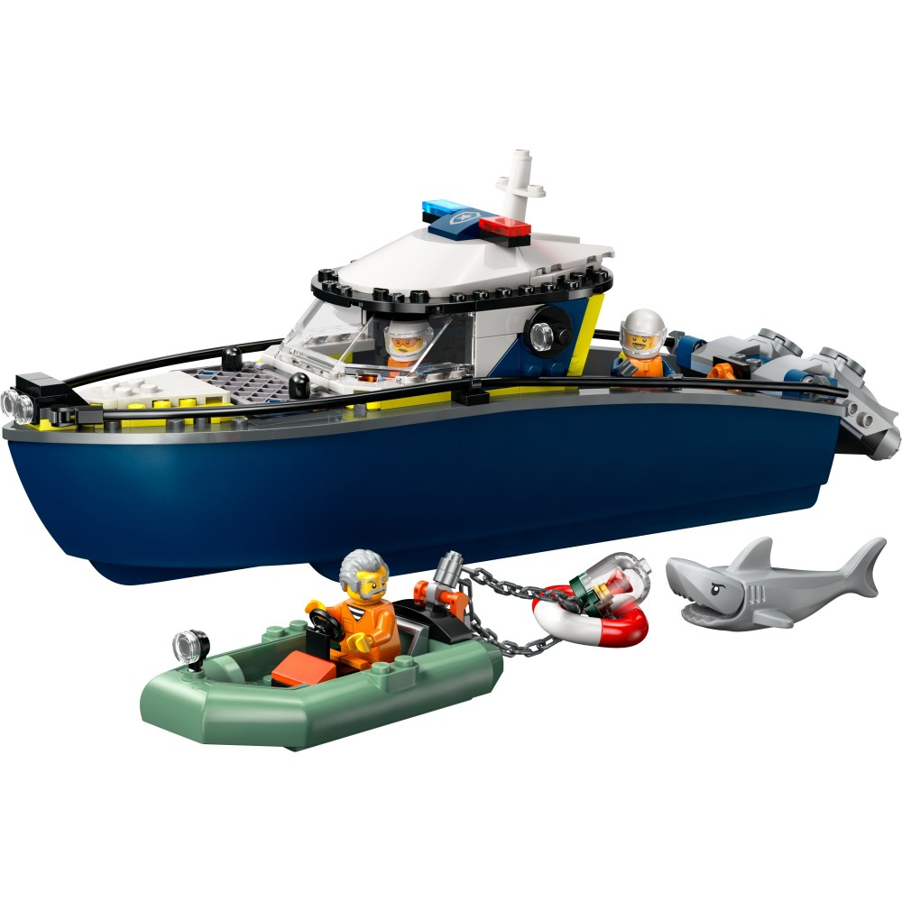 LEGO City - Погоня на полицейской лодке 60456