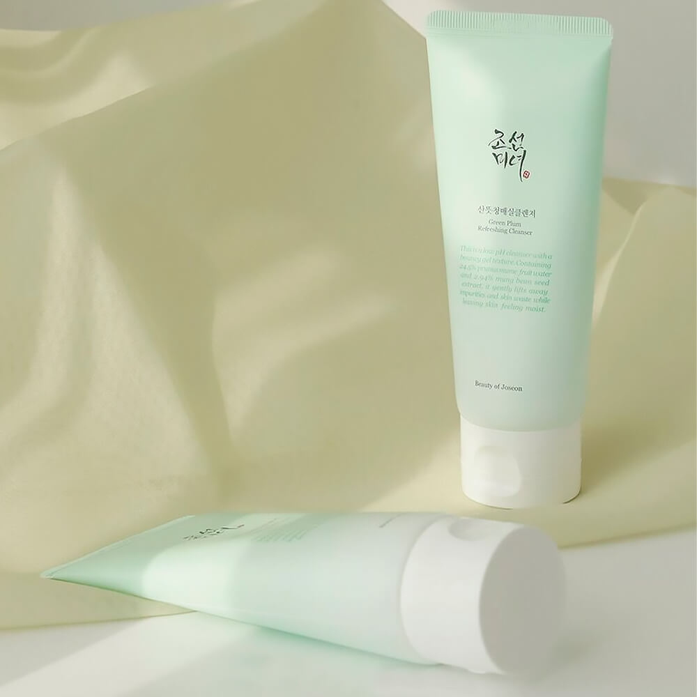 Освежающий гель для умывания с зелёной сливой Beauty of Joseon Green Plum Refreshing Cleanser