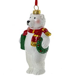GAEM Украшение новогоднее "Медвежонок", L6,6 W4 H12,2 см