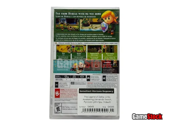 The Legend of Zelda: Links Awakening (Nintendo Switch, Русские субтитры, Новый)