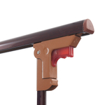 Кровать механическая Med-Mos Е-17В (ЛДСП коричневый)