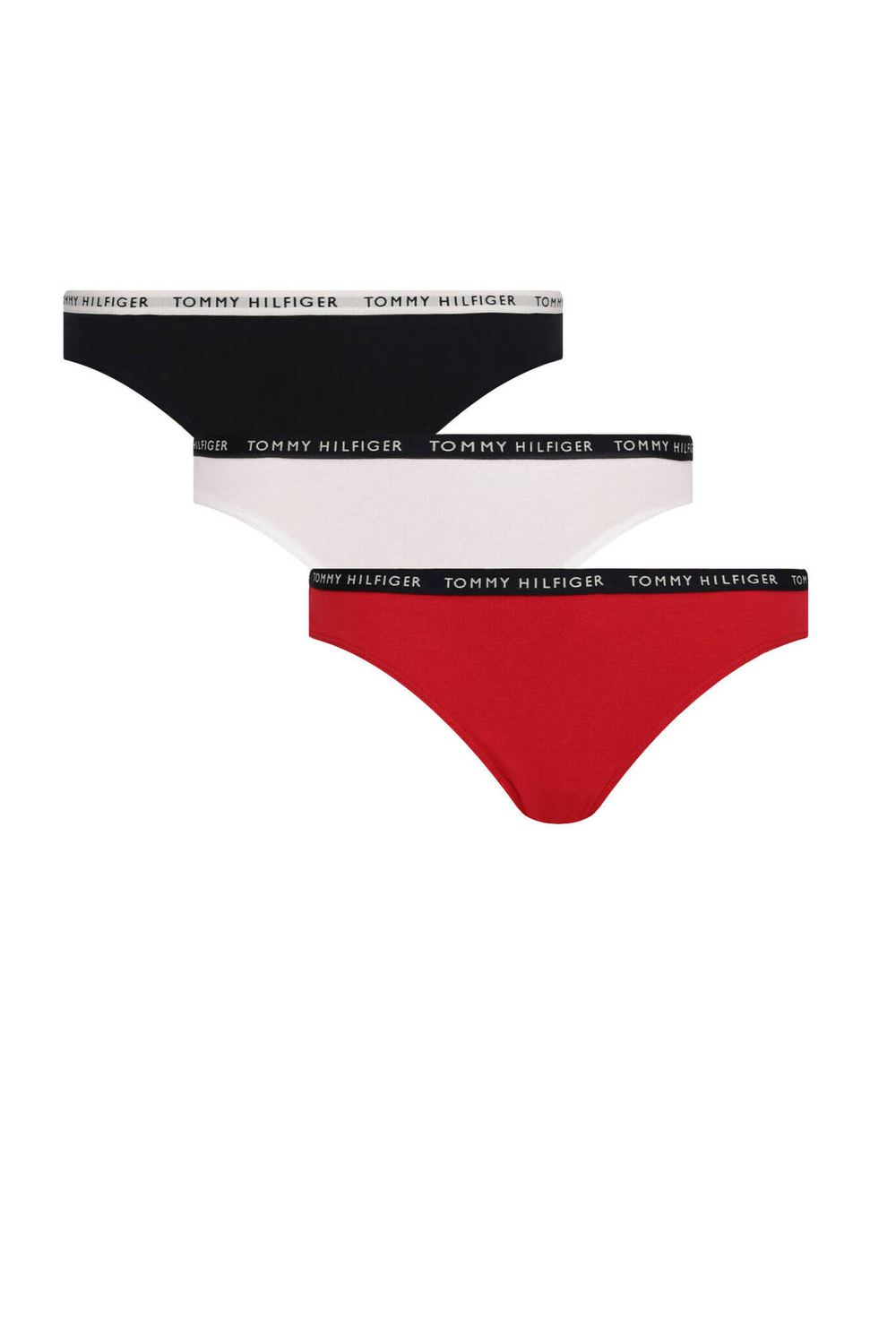 стринги 3 пары Tommy Hilfiger - темно-синий(UW0UW02829)