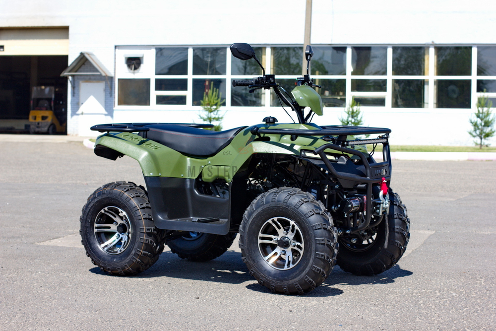 Квадроцикл Irbis ATV 200 Желтый PREMIUM (с лебедкой + литые диски)