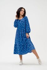 Платье Лавели (46-56) Serenada индиго (Акция)