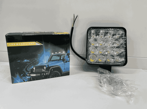 Фара + стробоскоп 48 ватт, серия: строба (1 шт) -