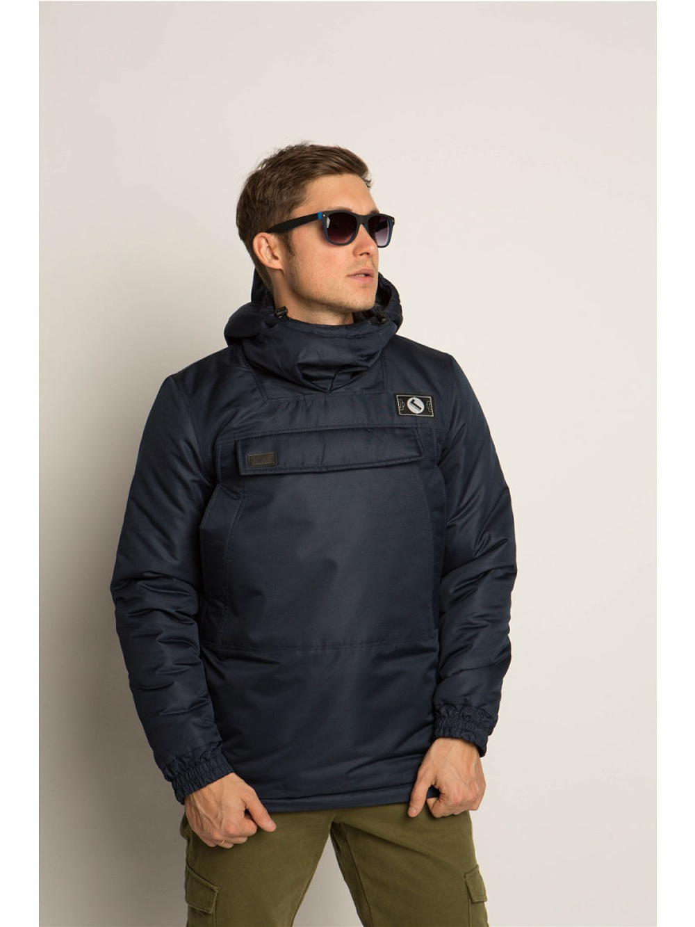 Анорак зимний мужской Город Горький синий