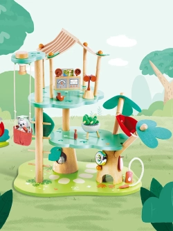 Игровой набор Служба спасения Домик на дереве