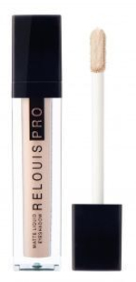 Тени для век жидкие матовые тон 10 Better than Skin «Relouis PRO Matte Liquid» 5 мл