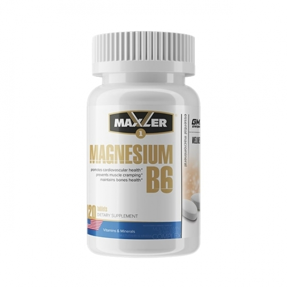 Magnesium B6 120 табл (Maxler)