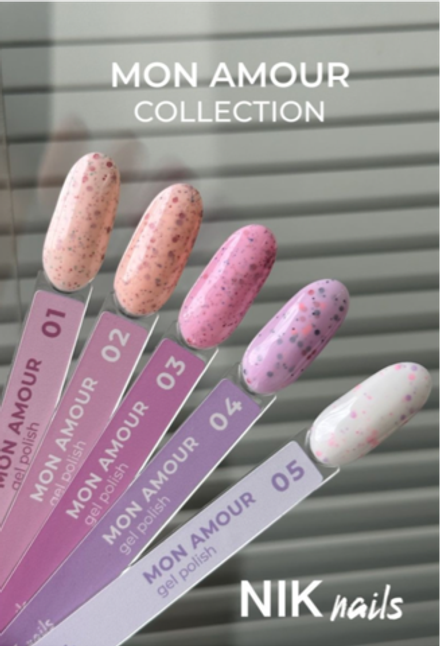 Гель лак NIK nails Mon Amour 03 8 g