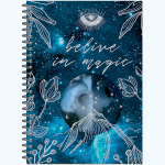 Блокнот-скетчбук SKETCHBOOK А5 с жесткой обложкой 60л. "Лунная Мистерия"