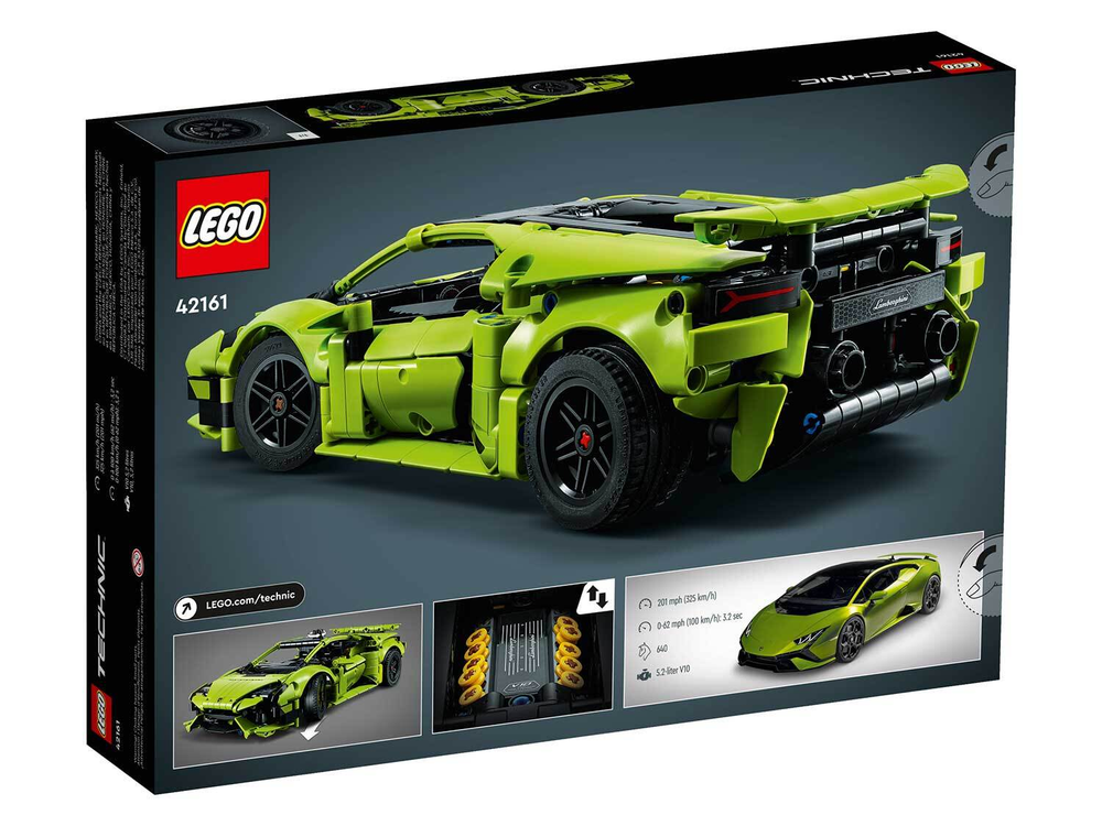 LEGO Technic 42161 Lamborghini Huracan Tecnica — суперкар