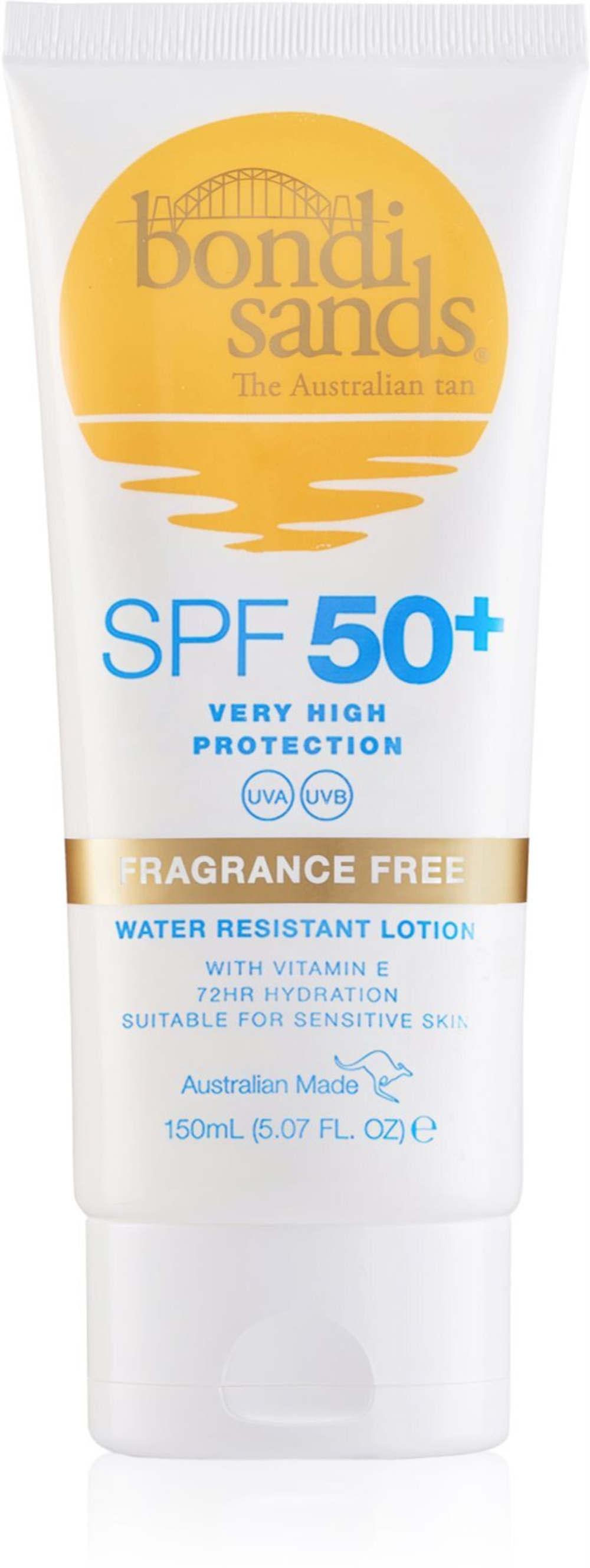 Bondi Sands SPF 50+ Fragrance Free - солнцезащитный крем для тела SPF 50+ /  bezzapachowy 150  ml  / GTIN 810020170184