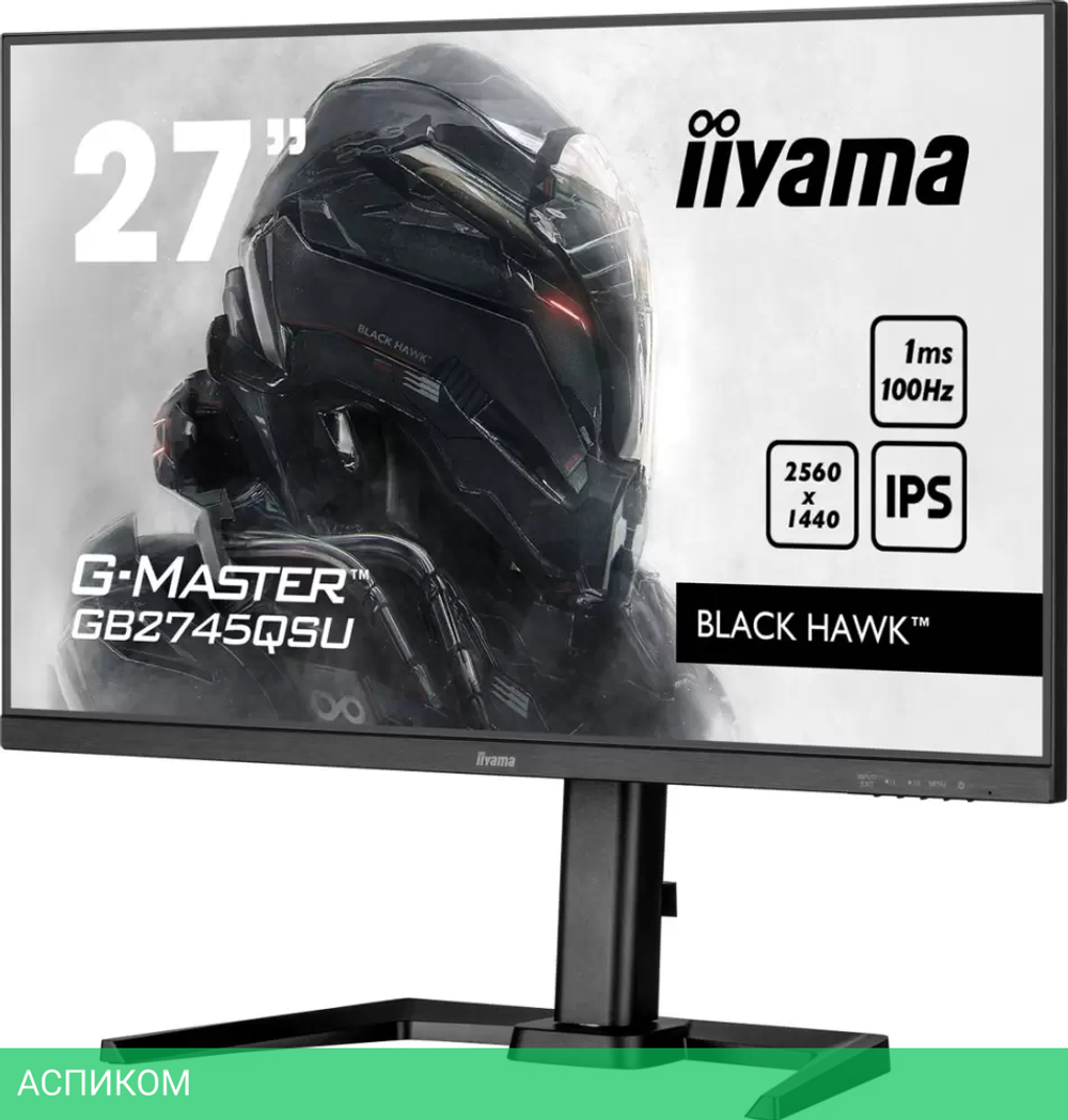 Монитор Iiyama G-Master Black Hawk GB2745QSU-B1