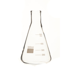 Колба коническая, 500 мл, узкое горло