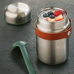 Термос black+blum, food flask, 400 мл, зеленый