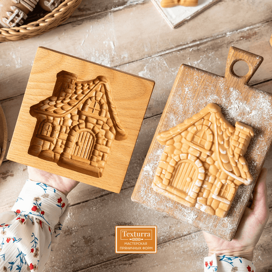 Пряничная форма Домик для гномика