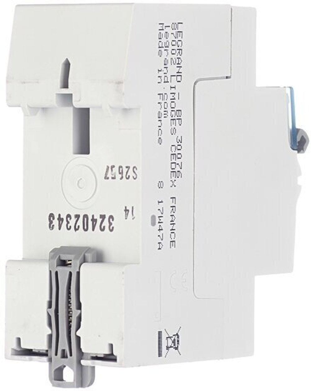 Устройство защитного отключения (УЗО) Legrand TX3, 2 полюса, 25A, 30 mA, тип AC, электро-механическо