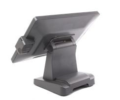 Сенсорный монитор POScenter EVA-150 (15", 4:3, 1024х768, VGA, P-CAP touch - USB, MSR) черный