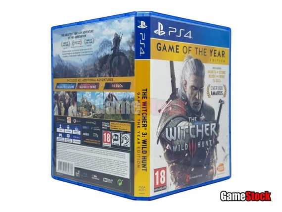 PS4 The Witcher 3 Wild Hunt GOTY / Ведьмак 3 Дикая охота (Б/У, Русские субтитры, CUSA-05571)