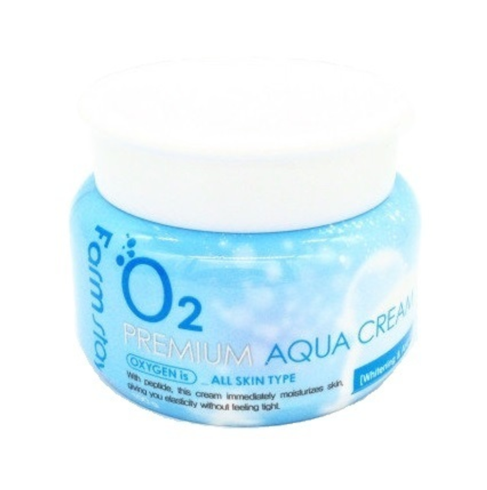 Крем для лица увлажняющий с кислородом FarmStay O2 Premium Aqua Cream 100г