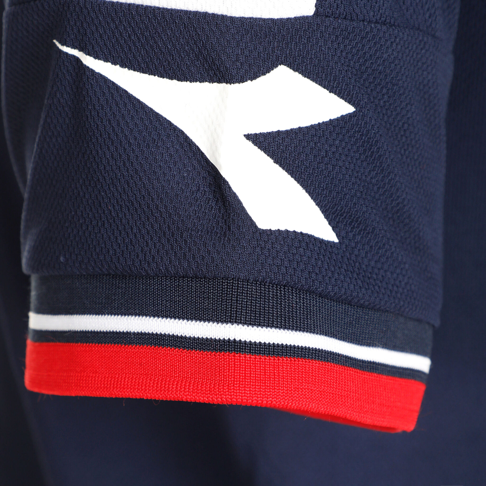 Мужское теннисное поло Diadora Icon T-Shirt Men - Blue, Multicoloured