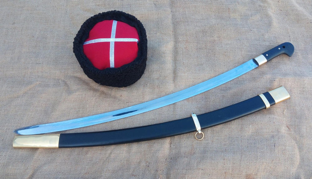 Реплика шашка солдатская Драгунская кованая, образца 1881 года