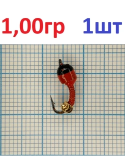 Мормышка вольф. безнасадочная Лесотка №4