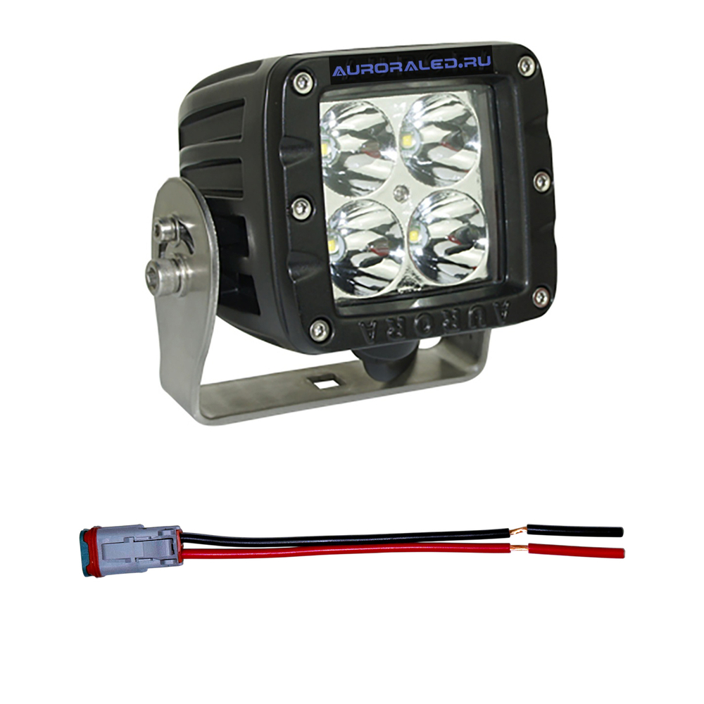 Фара Aurora 2" дальнего белого света ALO-W1-2-P4T