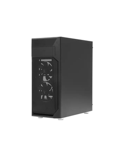 ZALMAN Z1 PLUS Корпус без БП, боковое окно (закаленное стекло), черный,  ATX