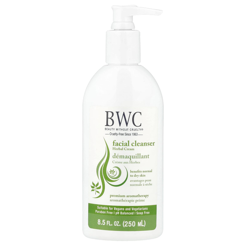 Beauty Without Cruelty, Очищающее средство для лица, травяной крем, 250 мл (8,5 жидк. унц.)