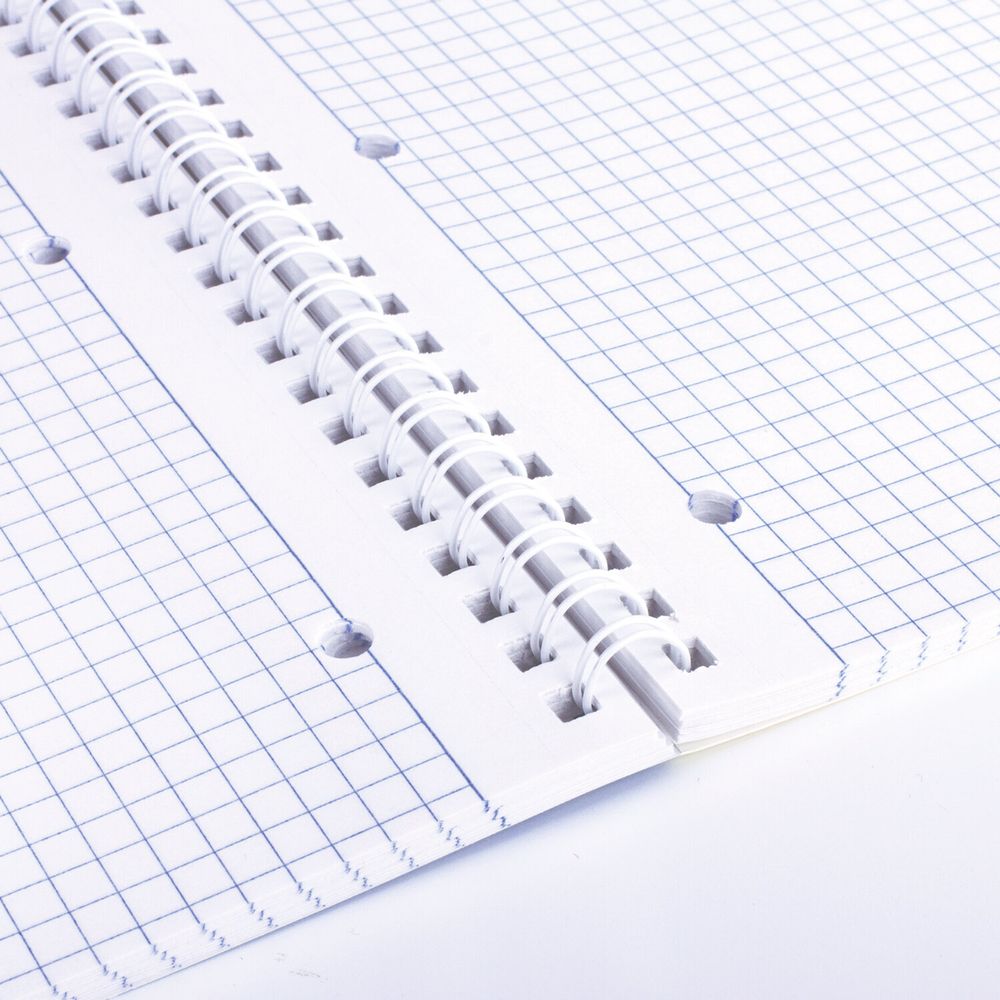 Тетрадь А4, 96 л., BRAUBERG, гребень, клетка, обложка картон, "Calm", 404059, 4шт