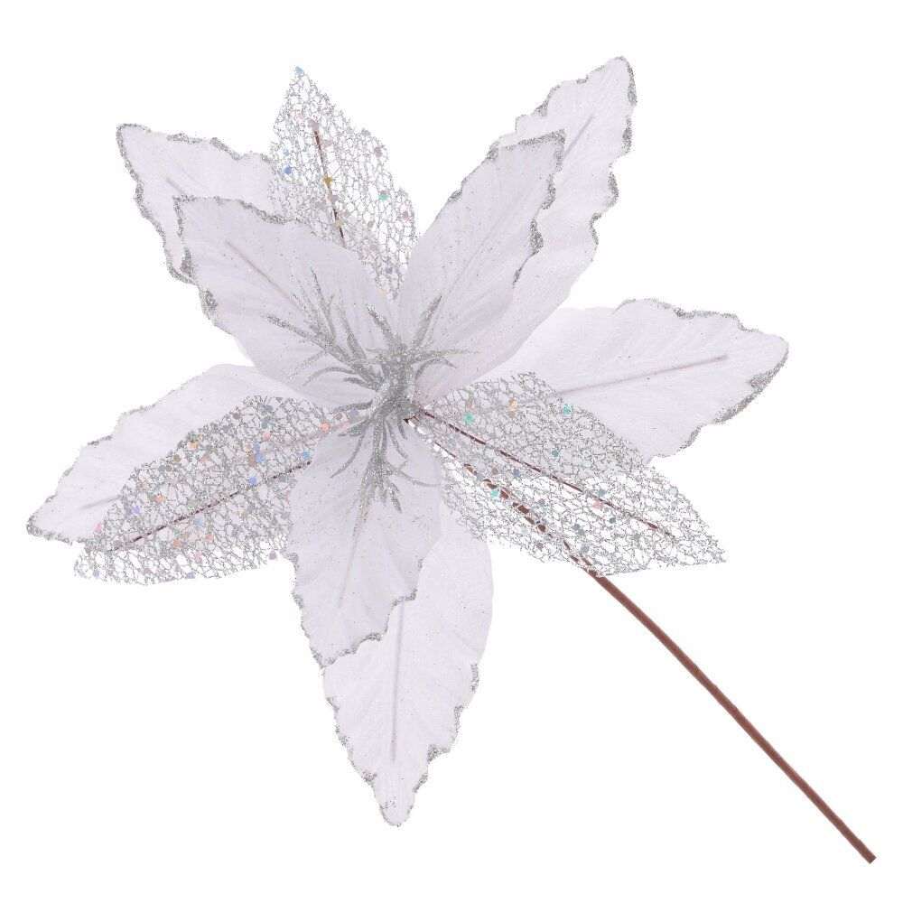 GAEM Цветок искусственный "Пуансеттия", L31 W31 H38 см, 2в.