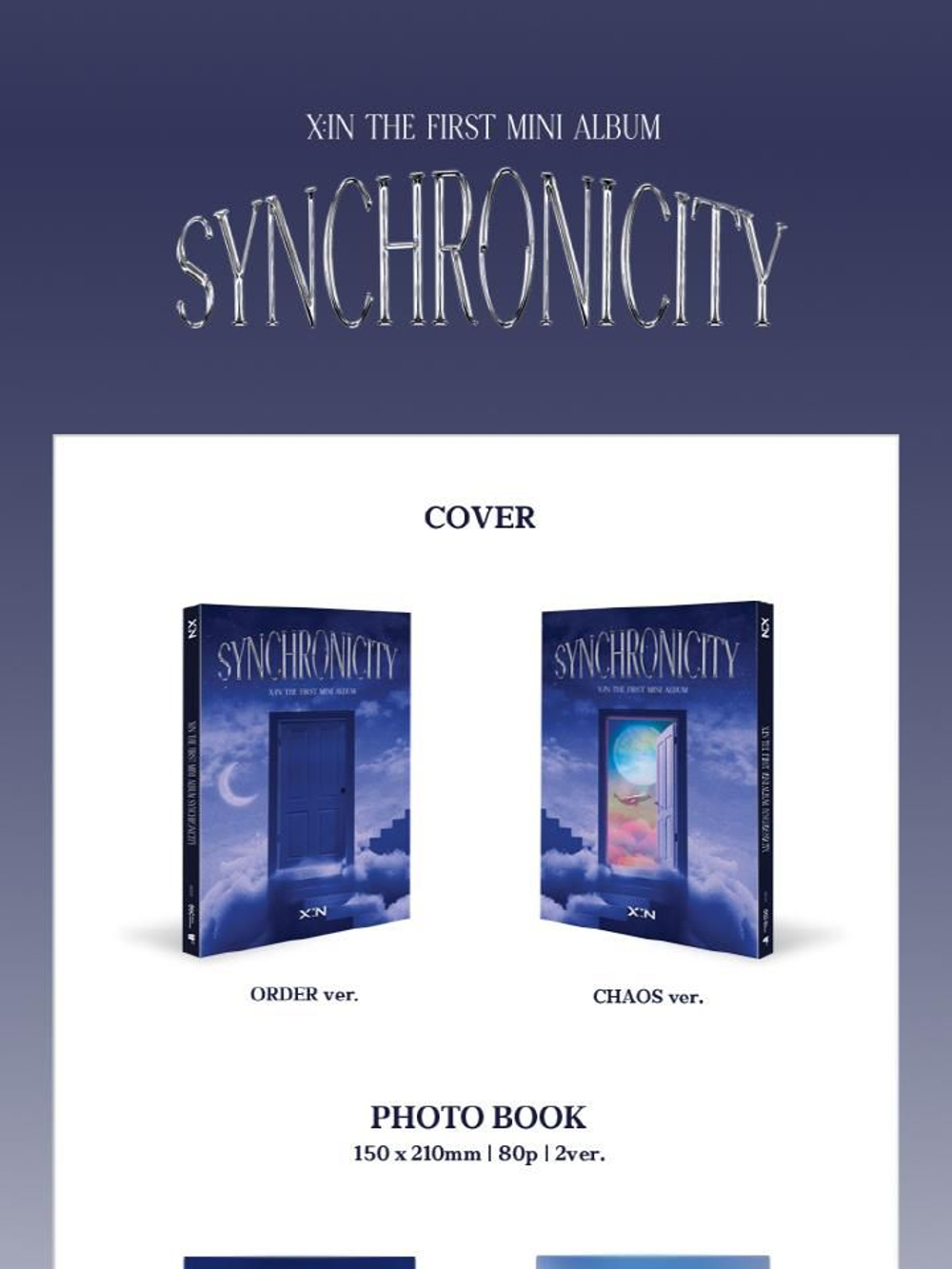 Альбом X:IN - SYNCHRONICITY 1st Mini Album RANDOM Version